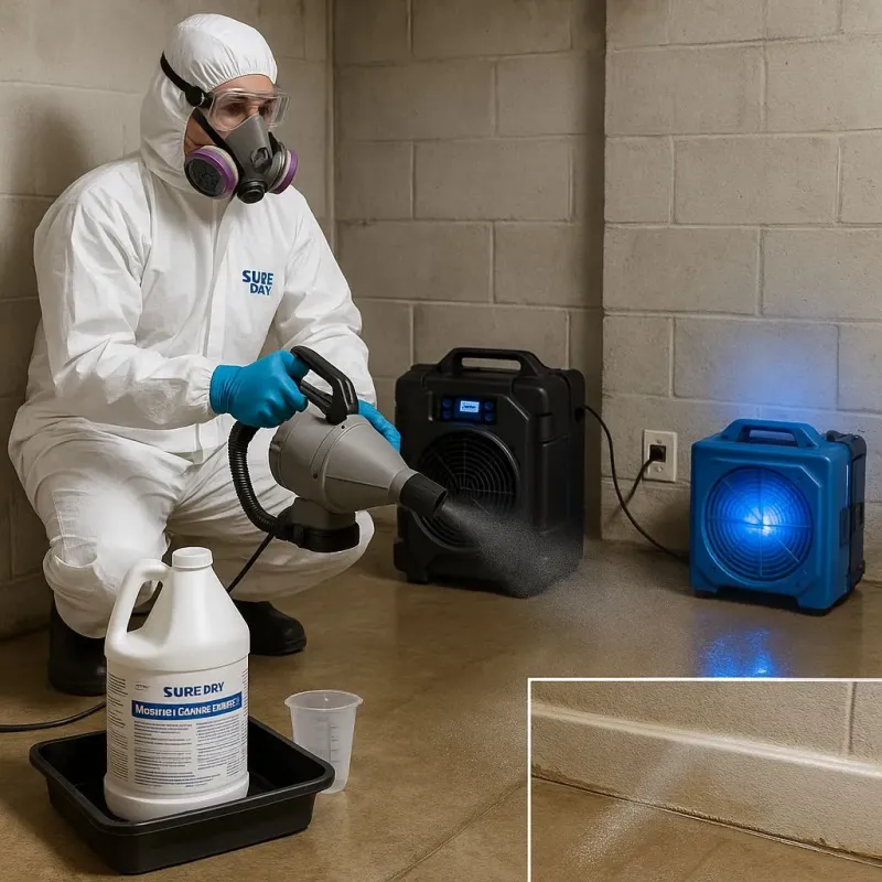 Sanitization and Odor Removal process in Oakhurst, NJ